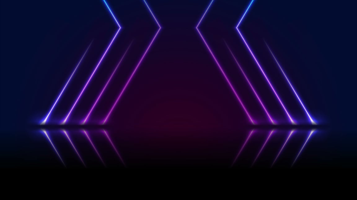 Blue Ultraviolet Neon Laser Background